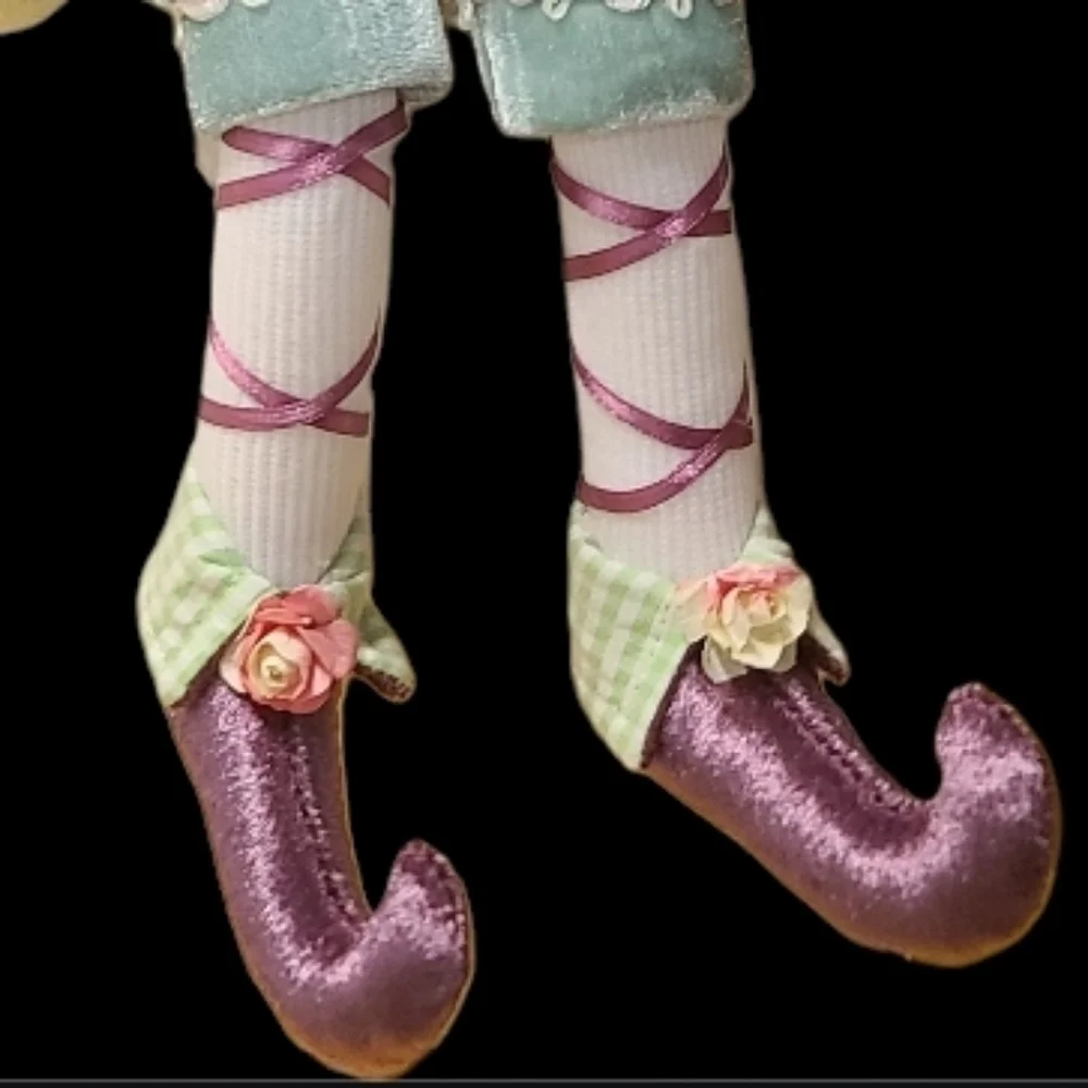 Cynthia Rowley Easter Fairy Pixie Elf Whimsical Shelf Sitter Doll Poseable New